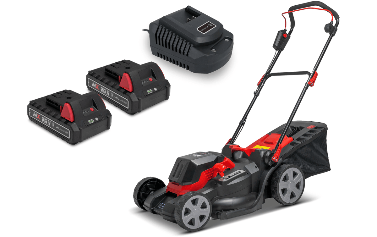 40 Volt AkkuRasenmäher mit bis zu 43 cm Schnittbreite